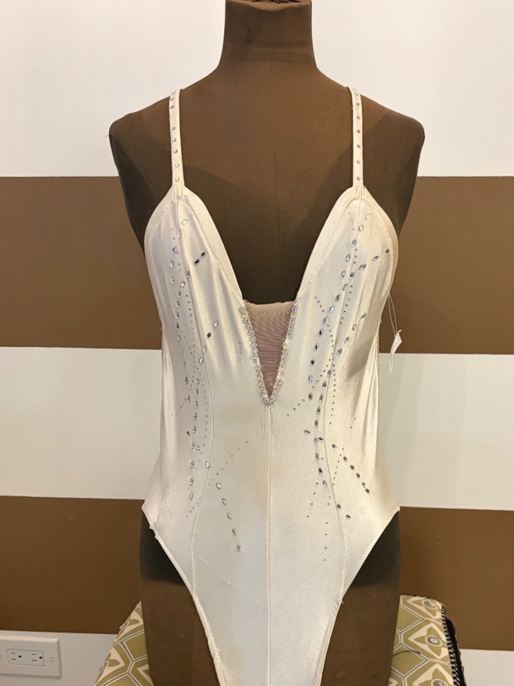 Original Joffrey Ballet Billboards Leo/Costume Silver with Embellishments